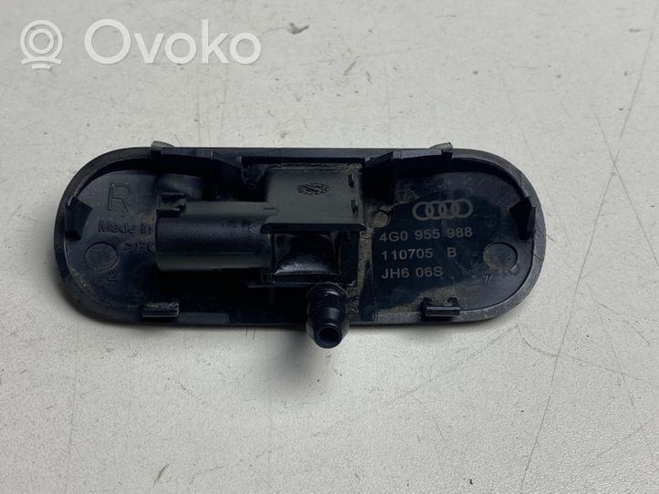 Audi A6 S6 C7 4G Windshield washer spray nozzle 4G0955988