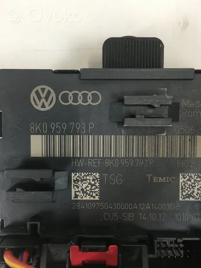 Audi Q5 SQ5 Sterownik / Moduł centralnego zamka 8K0959793P