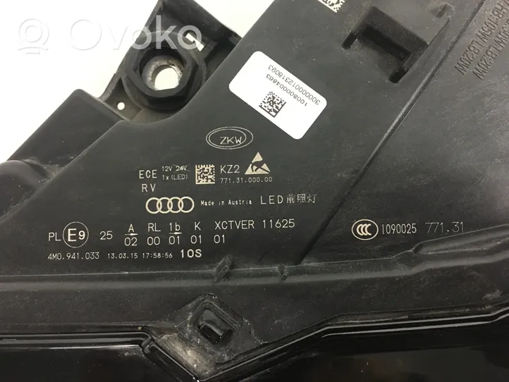 Audi Q7 4M Lampa przednia 4M0941033