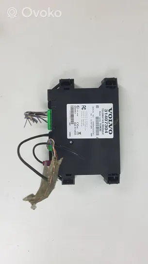 Volvo XC60 Bluetooth control unit module 31407308