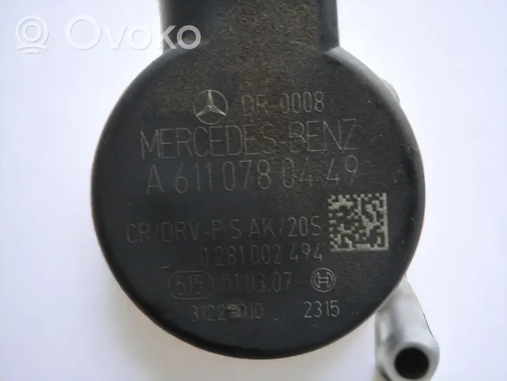 Mercedes-Benz ML W164 Listwa wtryskowa A6420700495