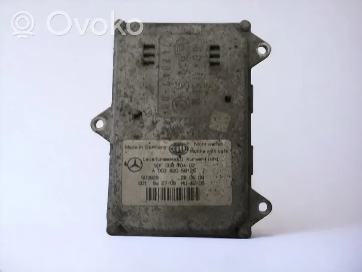 Mercedes-Benz R W251 Unité de commande / module Xénon A0038205826