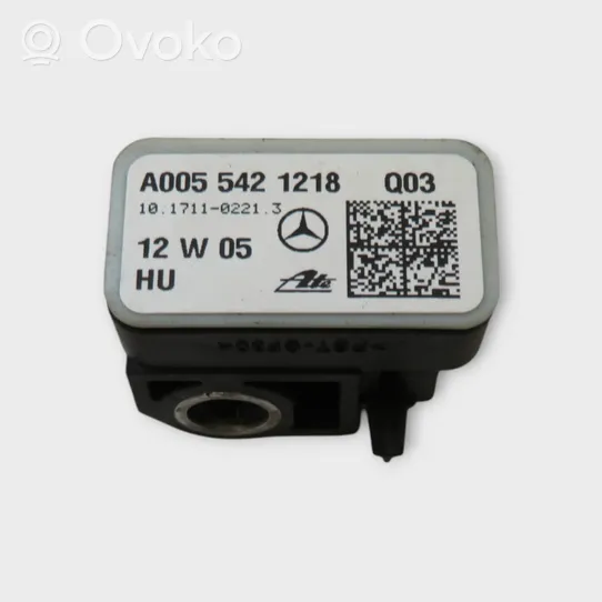 Mercedes-Benz E C207 W207 Airbagsensor Crashsensor Drucksensor A0055421218