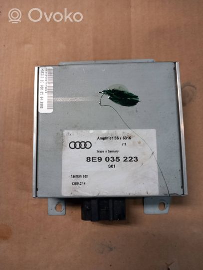 Audi A4 S4 B6 8E 8H Sound amplifier 8E9035223