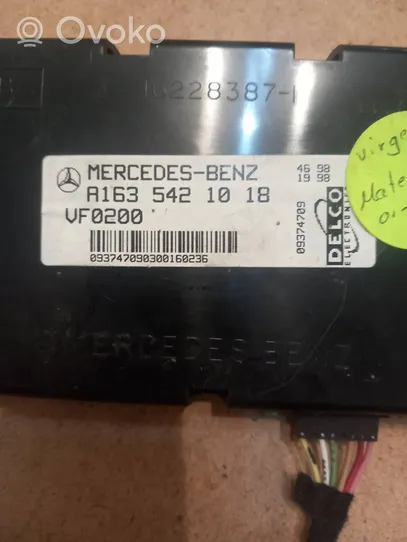 Mercedes-Benz ML W163 Muut ohjainlaitteet/moduulit A1635421018