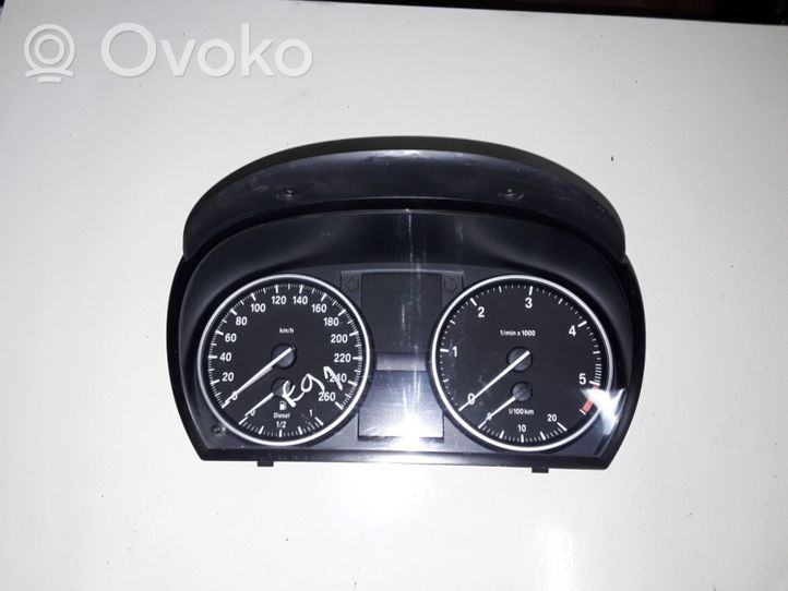 BMW 3 E90 E91 Tachimetro (quadro strumenti) 215462801