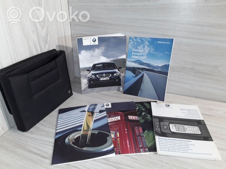 BMW 5 E60 E61 Owners service history hand book 