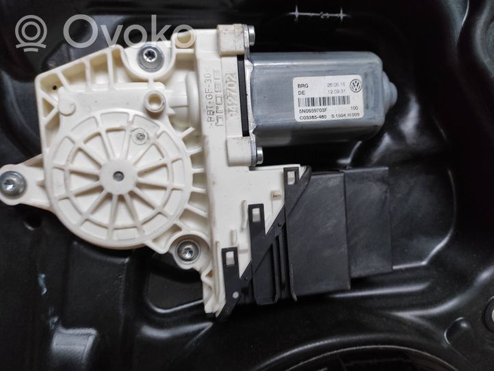 Volkswagen Tiguan Elektryczny podnośnik szyby drzwi tylnych 5N0839461A