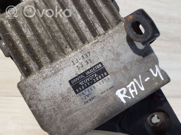 Toyota RAV 4 (XA30) Sterownik / Moduł wtrysków 89871-20070