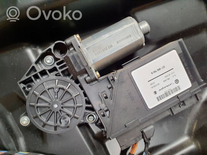 Volkswagen Touareg I Priekinio el. lango pakėlimo mechanizmo komplektas 7L6837729A