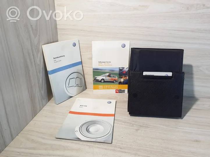 Volkswagen Golf VI Owners service history hand book 