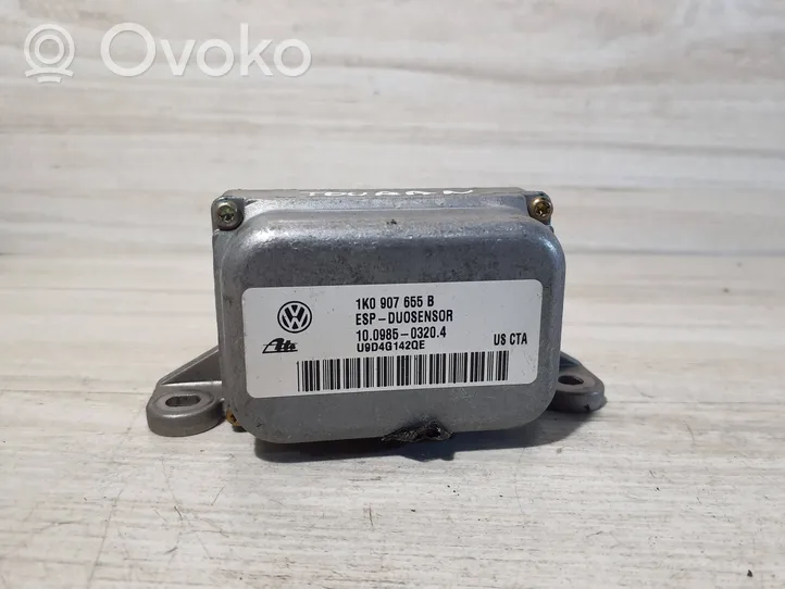 Volkswagen Touran I ESP acceleration yaw rate sensor 1K0907655B