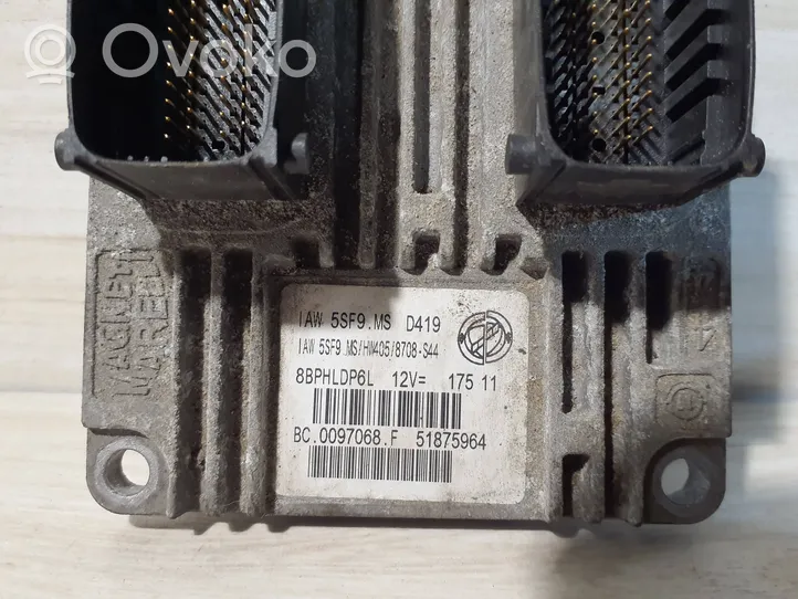 Fiat 500 Sterownik / Moduł ECU 51875964