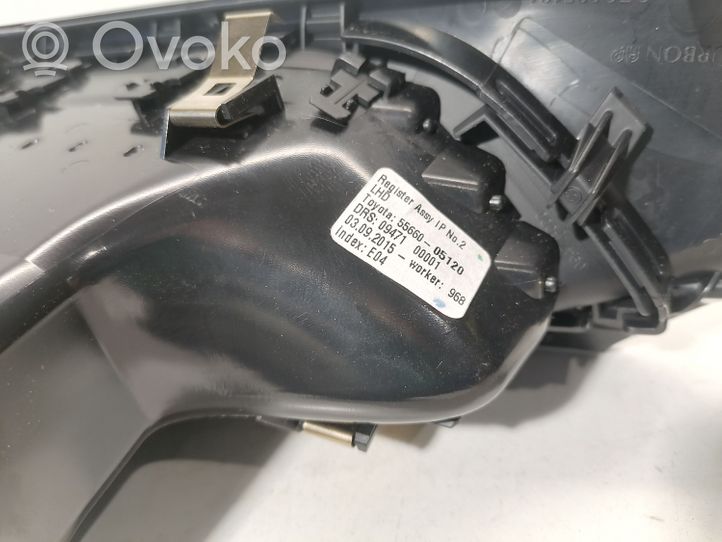 Toyota Avensis T270 Šoninės oro grotelės 5566005120