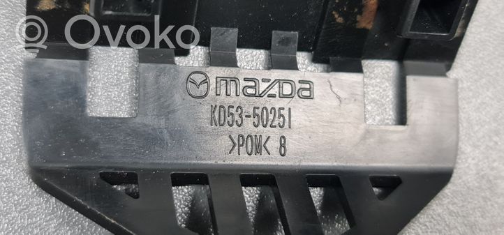 Mazda 6 Support de pare-chocs arrière KD5350251