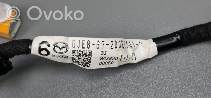 Mazda 6 Faisceau de câblage de porte avant GJE867200E