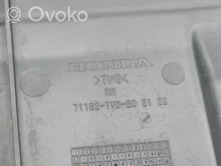 Honda Civic IX Välijäähdyttimen ilmanohjauksen ilmakanava 71182TV0E0