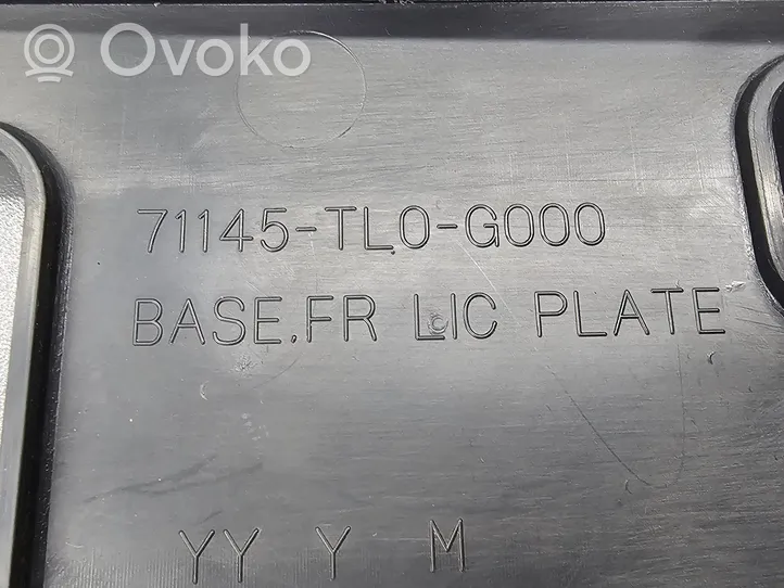 Honda Accord Ramka przedniej tablicy rejestracyjnej 71145TL0G000