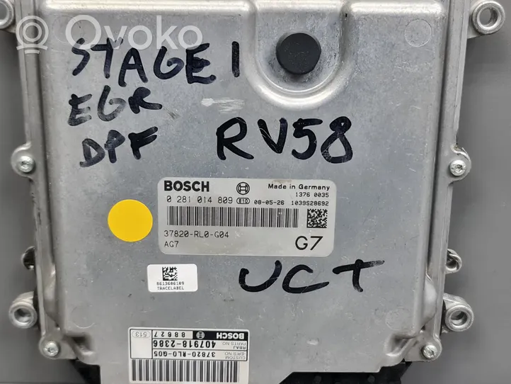 Honda Accord Calculateur moteur ECU 0281014809