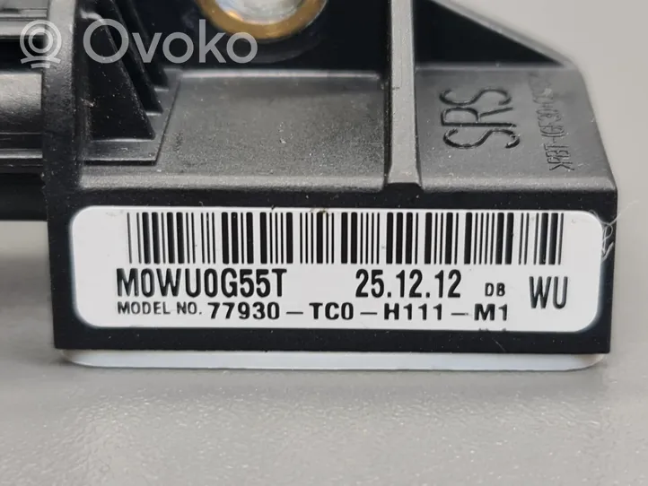 Honda Accord Capteur de collision / impact de déploiement d'airbag 77930TC0H111M1