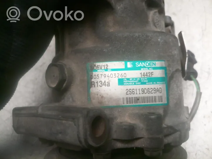 Ford Fiesta Compressore aria condizionata (A/C) (pompa) 1442F