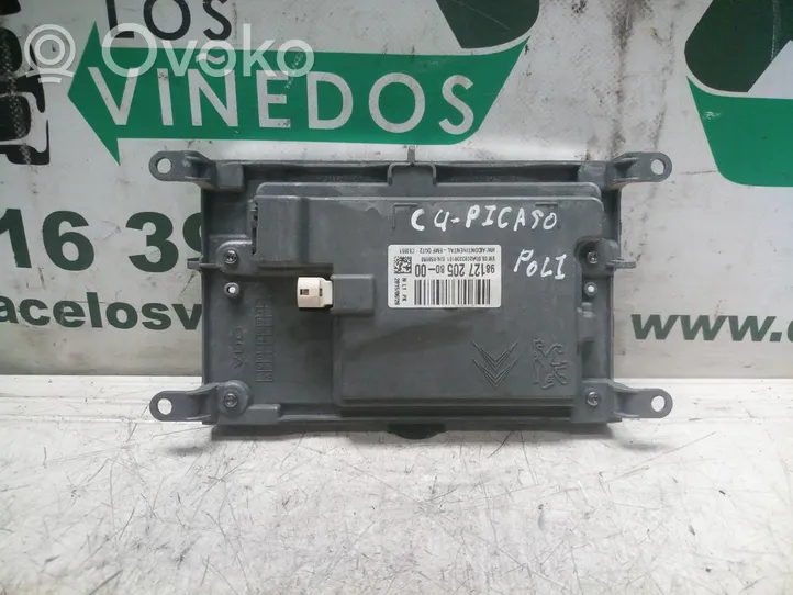 Citroen C4 I Picasso Monitor / wyświetlacz / ekran 9812720580