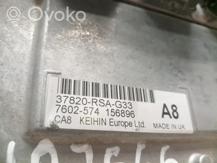 Honda Civic Sterownik / Moduł ECU 37820RSAG33