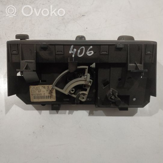 Peugeot 406 Oro kondicionieriaus/ klimato/ pečiuko valdymo blokas (salone) 652550Z