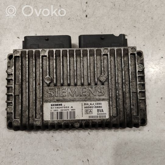 Citroen Xsara Picasso Module de contrôle de boîte de vitesses ECU 9658516880