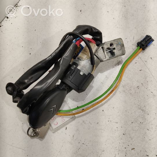 Citroen C5 Kit centralina motore ECU e serratura 9652183880