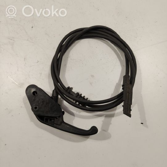 Renault Megane II Engine bonnet/hood lock release cable 