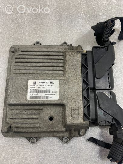 Opel Combo C Dzinēja vadības bloks 55566401hl