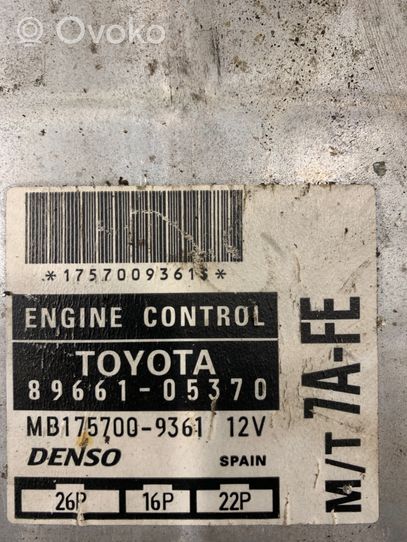 Toyota Avensis T250 Centralina/modulo del motore 8966105370