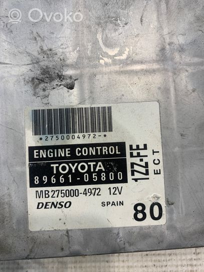 Toyota Avensis T220 Sterownik / moduł wtrysku 8966105800