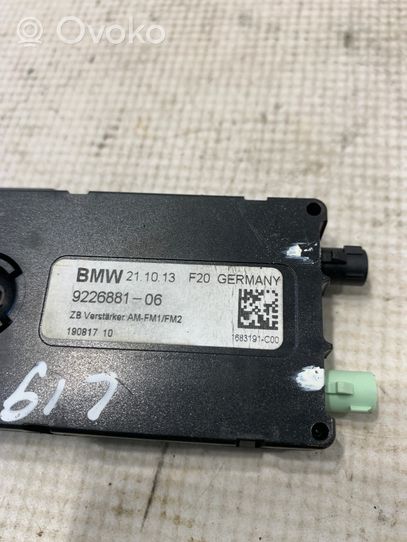 BMW 1 F20 F21 Amplificateur d'antenne 9226881