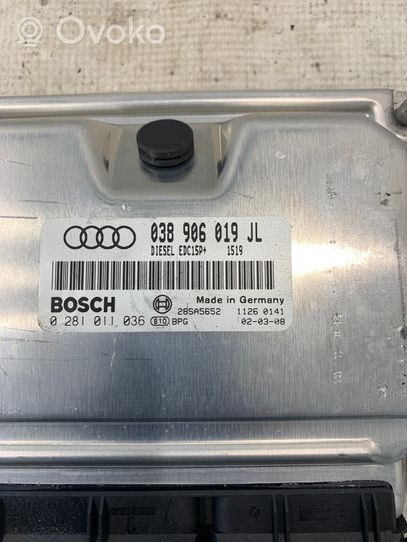 Audi A4 S4 B6 8E 8H Sterownik / Moduł ECU 038906019JL