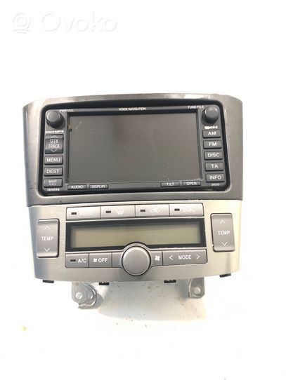 Toyota Avensis T250 Unité principale radio / CD / DVD / GPS 0866200910