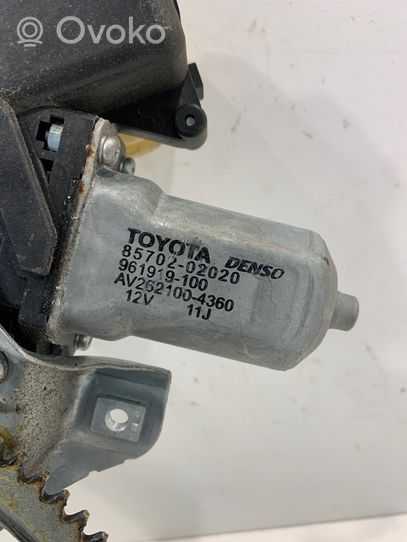 Toyota Auris 150 Elektryczny podnośnik szyby drzwi przednich 8570202020