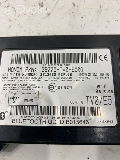 Honda Civic IX Module unité de contrôle Bluetooth 39775TV0E501