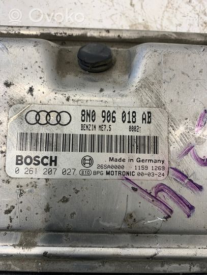 Audi TT Mk1 Engine control unit/module 8N0906018AB