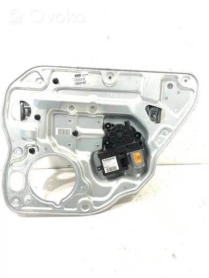 Volvo V50 Rear door window regulator with motor 31264191