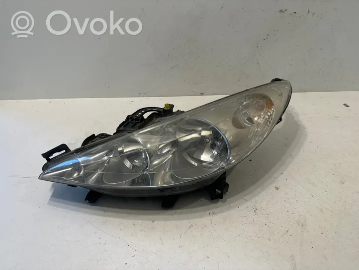 Peugeot 207 Lampa przednia 9649986280