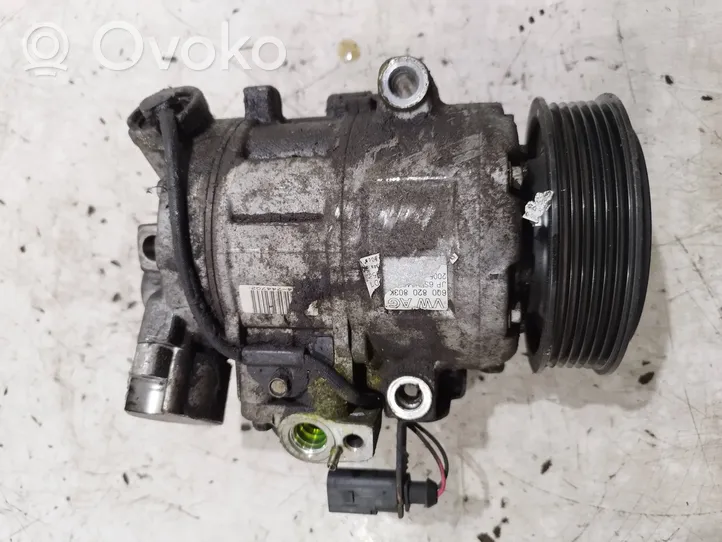 Volkswagen Polo Air conditioning (A/C) compressor (pump) 6Q0820803K