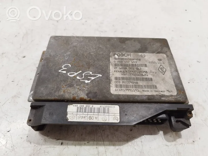 Renault Espace III Module de contrôle de boîte de vitesses ECU 7700103681