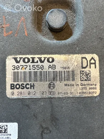 Volvo V70 Centralina/modulo del motore 30771550AB