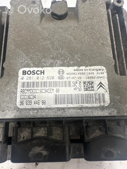 Citroen Berlingo Sterownik / Moduł ECU 9663944680