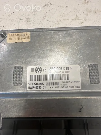 Volkswagen PASSAT B5 Engine control unit/module ECU 3B0906018F