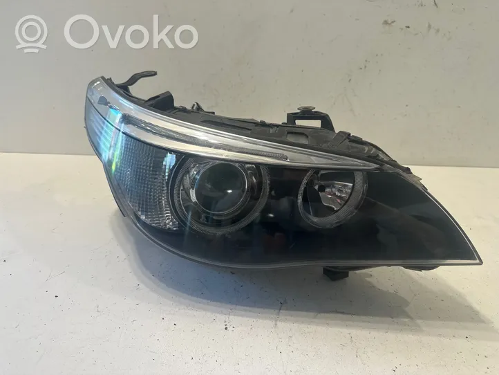 BMW 5 E60 E61 Lampa przednia 7165572