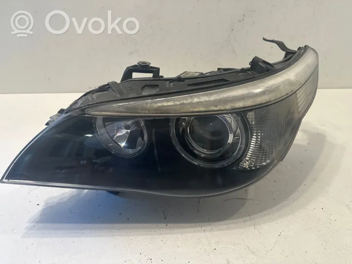 BMW 5 E60 E61 Lampa przednia 15872300