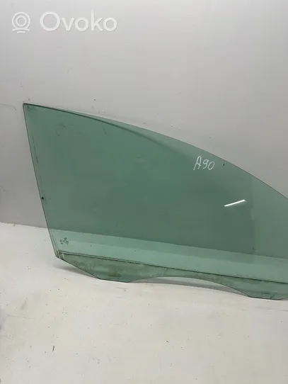 Volkswagen PASSAT B7 Front door window glass four-door 43R00082